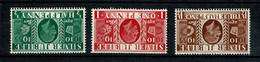 Ref 1476 - GB KGV 1935 Silver Jubilee MNH Stamps - Inverted Watermarks - Nuevos