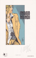 Dédicace De BRAHY "Imago Mundi"  Numéroté 80/300 Secours Populaire - Dediche