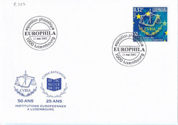 Luxembourg - Expo Phil. EUROPHILA (8.322) - Cartas & Documentos