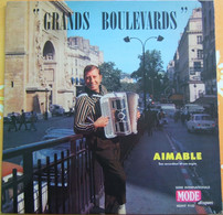 Pochette Seule - LES GRANDS BOULEVARDS A PARIS AVEC AUTOMOBILES - Accessories & Sleeves