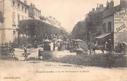 Rochefort Sur Mer       17       Rue De L'Arsenal .   Le Marché   - En Partie Décollée -(voir Scan) - Rochefort