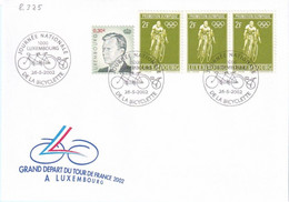 Luxembourg - Journée Nationale De La Bicyclette (8.325) - Lettres & Documents