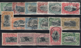 Congo _ Belge_ (1894 ) N°14/29 Sauf 27 (oblit ) - Covers & Documents