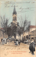 Rochefort Sur Mer       17          Marché Et Eglise Notre-Dame      Colorisée       (voir Scan) - Rochefort