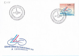 Luxembourg - Prologue Contre La Montre - Tour De France (8.329) - Lettres & Documents