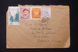 JAPON - Enveloppe De Matsue Pour La France En 1953, Affranchissement Varié - L 89990 - Briefe U. Dokumente