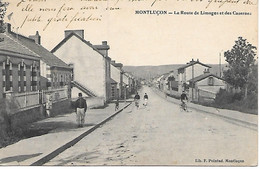 A/6     03     Montluçon    La Route De Limoges - Montlucon