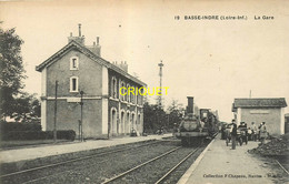 44 Basse-Indre, La Gare, Train à Quai..., écrite 1916 - Basse-Indre