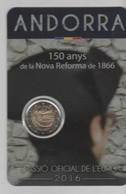 ANDORRA EUROS 2,00€ MONEDA CONMEMORATIVA  NOVA REFORMA   Nº10 - Andorre