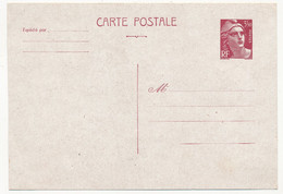 Entier CP 3F50 Type Gandon - Papier Couché - Neuf Et TB - Cartes Postales Types Et TSC (avant 1995)