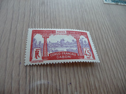 TP Colonies Françaises Gabon Charnière N°43 - Unused Stamps