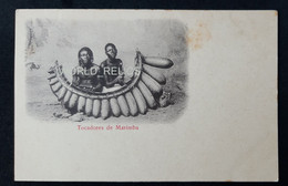 POSTCARD CARTE POSTALE POSTAL, ANGOLA, TOCADORES DE MARIMBA, INSTRUMENTO MUSICAL - Soudan