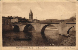 CPA ROQUECOURBE Le Pont Sur L'Agout (1087623) - Roquecourbe