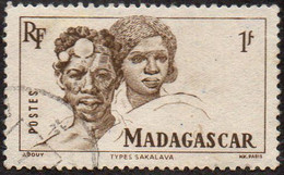 Madagascar Obl. N° 306 - Types Sakalaves - Oblitérés