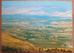 ISRAEL SHANA TOVA NEW YEAR JUDAICA JORDAN VALLEY PRIME MINISTER OFFICE PC CARD POSTCARD CARTOLINA ANSICHTSKARTE - Neujahr