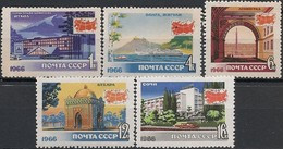 SOVIET UNION - COMPLETE SET TOURISM IN USSR 1966 - MNH - Autres & Non Classés