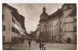 ZOFINGEN Das Rathaus Oldtimer Auto Motorrad Animée - Zofingen