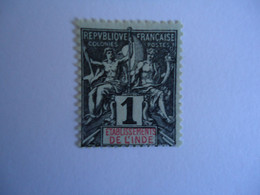 INDIA  FRANCE MINT   STAMPS - Autres & Non Classés