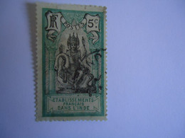 INDIA  FRANCE USED      STAMPS - Sonstige & Ohne Zuordnung