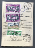France, Divers PA Et Sabine Sur Ordre De Réexpédition Temporaire - TAD Freneuse 1978 - (B3550) - 1961-....