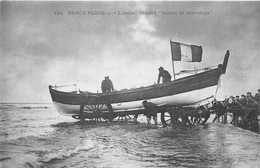 62-BERCK-PLAGE- L'AMIRAL COURBET BATEAU DE SAUVETAGE - Berck