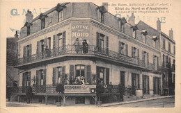 62-BERCK-PLAGE- RUE DES BAINS, HÔTEL DU NORD ET D'ANGLETERRE - LABALETTE PROPRIETAIRE - Berck