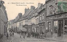 62-SAINT-POL- RUE D'ARRAS - Saint Pol Sur Ternoise