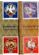 Liechtenstein 2015: Kathedrale St.Florin Vaduz Zu 1714-17 Mi 1751-54 Yv 1701-04 ** MNH (Postpreis Faciale CHF 12.60) - Gebruikt