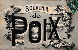 80 Poix De Picardie Souvenir De Poix Multivues (11) 1908 - Poix-de-Picardie