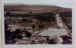 54 / Foug (Meurthe Et Moselle)  Vue Panoramique Des Fonderies Et Du Canal - Foug