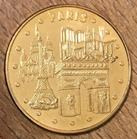 75001 PARIS 4 MONUMENTS MDP 2013 MÉDAILLE TOURISTIQUE MONNAIE DE PARIS JETON TOURISTIQUE MEDALS COINS TOKENS - 2013