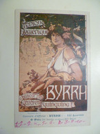 Carte Postale Ancienne Publicitaire BYRRH Concours D'affiches 6ème Prix / Mlle BRIOT - Werbepostkarten