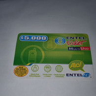 Chile-entel Ticket-(179)-($3.500)-(279-404-026-748)-(5/1/2005)-(look Outside)-used Card+1card Prepiad Free - Chile