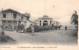 Ronce Les Bains          17         Hôtel De La Plage. Café Du Grand Chalet  Cliché Braun N° 114  (voir Scan) - Sonstige & Ohne Zuordnung