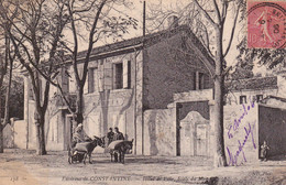 1906. Voyagée Environs De CONSTANTINE - Hôtel De Ville, Ecole Du HAMMA - Constantine