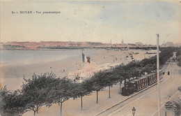 Tramway De La Grande Côte          17       Royan    Tram Et Vue Panoramique    (voir Scan) - Autres & Non Classés