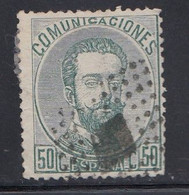 Spain - 1872-73 - 50c - Yv. 125 - Used - Gebruikt