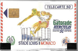 CARTE²-PUBLIC-MONACO-50U-MF15-GEM A-GASTORADE 91-Série B17037-NSB-TBE - Monace