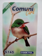 DOMINICAINE PREPAID COMUNI CARD BARRANCOLI BARRANQUERO TODIER RD$ 145 UT RARE - Dominicaine