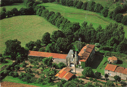 85 Poiré Sur Vie La France Vue Du Ciel Le Chateau De Pont De Vie Où Charette Séjourna Cachet Poiré 1986 - Poiré-sur-Vie