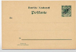 TOGO P5 Postkarte 1899  Kat. 95,00 € - Togo