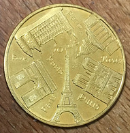 75004 TOURS DE NOTRE DAME DE PARIS MDP 2019 MÉDAILLE SOUVENIR MONNAIE DE PARIS JETON TOURISTIQUE MEDALS TOKENS COINS - 2019