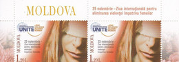 MOLDOVA 2020.International Day For The Elimination Of Violence Against Women.2 Stamp .MNH - Giorno Della Mamma