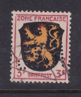 Perforé/perfin/lochung Zone Française 1945 YT No 2 J.K.N. Jos. Kopp Nachf. Kolonialwarenh. - French Zone