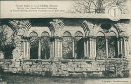 80 LUCHEUX / Le Château - La Grande Galerie / - Lucheux