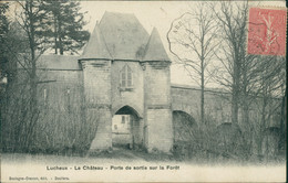 80 LUCHEUX / Le Château - Porte De Sortie Sur La Forêt / - Lucheux