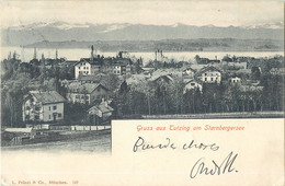 GRUSS AUS TUTZING AM STARNBERGERSEE DEUTSCHLAND 1900 - Tutzing