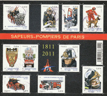 FRANCE 2011 BLOC SAPEURS POMPIERS DE PARIS OBLITERE- F4582 - F 4582 - Used