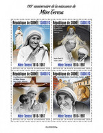 Guinea 2020 110th Anniversary Of The Birth OfMother Teresa. (225a) OFFICIAL ISSUE - Madre Teresa