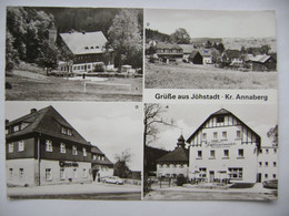 Jöhstadt Kr. Annaberg: Jugendherberge Karl Grunert U. Bruno Kühn, Orstteil Dürrenberg, Ferienheim Schößelmühle 1984 - Jöhstadt